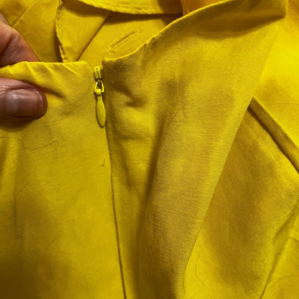 Shoshanna yellow sleeveless dress 12
Ruffle Mini Pockets Cotton Silk - Picture 12 of 16